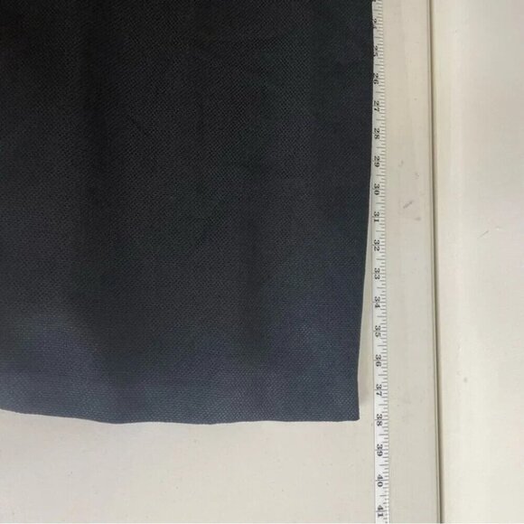 Ann Taylor NWT Black Zip Up Back Textured Semi Formal Midi Dress Size 10 - Picture 12 of 12